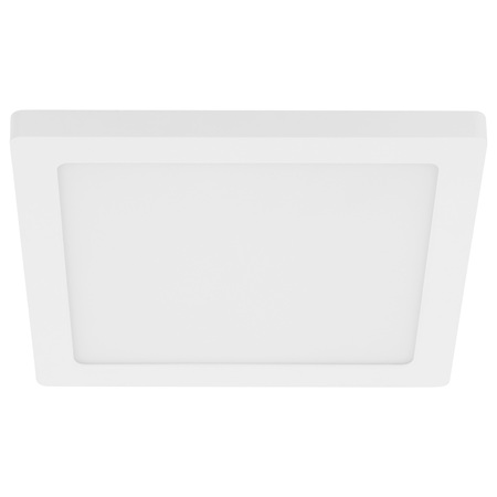 EGLO One Light Square Led Ceiling /Wall Light W/ White Finish & White Acryl 203678A